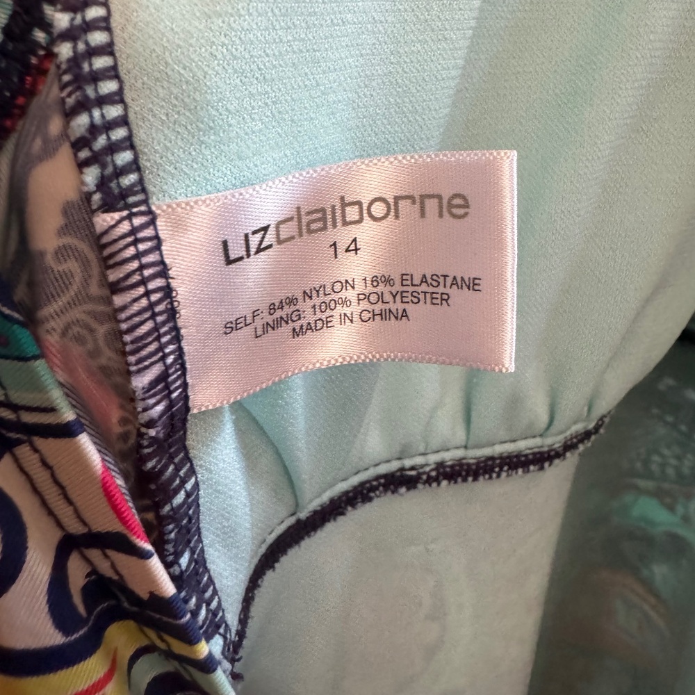 Swim top Liz Claiborne